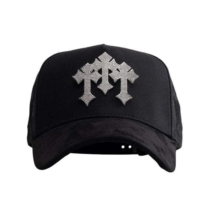 Barbas Hats – Chrome Black