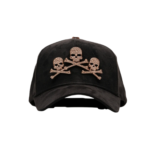 Barbas Hats - Rose Gold Skulls