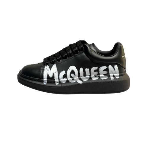 Alexander McQueen Graffiti Black