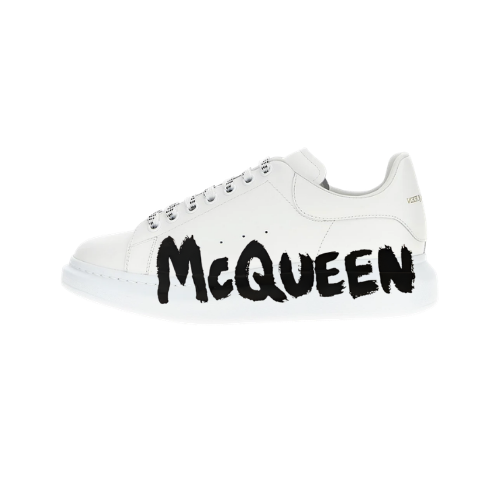 Alexander McQueen Graffiti Blanco