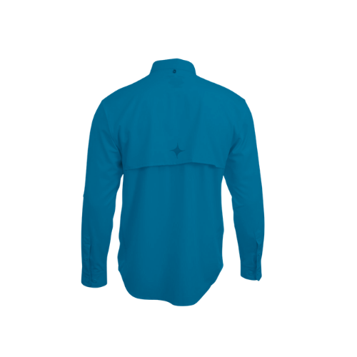 Camisa MAJA - Azul Rey (Manga Larga)