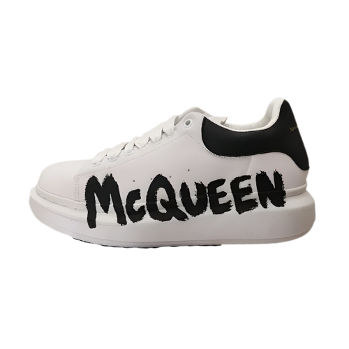 Alexander McQueen Graffiti Blanco