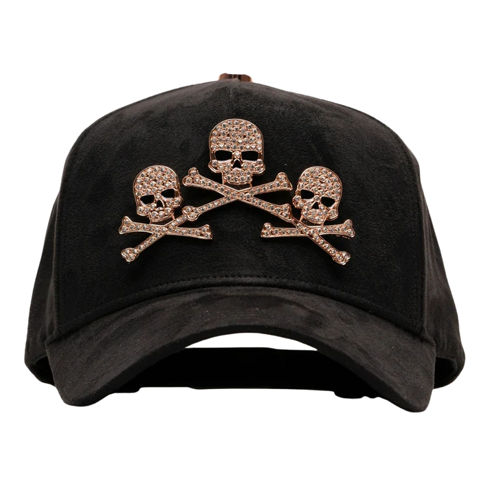 Barbas Hats – Rose Gold Skulls
